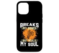 Breaks My Bones - Moto Amusante pour Homme Coque pour iPhone 12/12 Pro