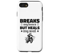 Breaks My Bones - Moto Amusante pour Homme Coque pour iPhone SE (2020) / 7/8