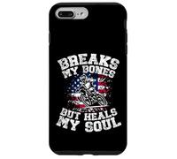 Breaks My Bones Moto Humoristique pour Homme Coque pour iPhone 7 Plus/8 Plus