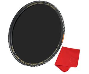 Breakthrough Photography 77mm X4 6-Stop Fixed ND Filter for Camera Lenses, Neutral Density Professional Photography Filter, MRC16, Schott B270 Glass, Nanotec, Ultra-Slim, Weather-Sealed