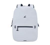 Breakwater Supply™ Fogland Lite Petit sac à dos étanche submersible avec housse pour ordinateur portable et fermetures zippées hermétiques pour kayak, surf, randonnée, TPU (Blanc brouillard, 15 L)
