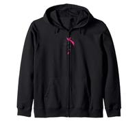 Breast Cancer CROYE Pin Up Girl Power Awareness Octobre Sweat à Capuche