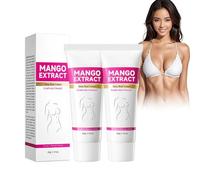 Breast Lift Cream MediLisk - 2 Pièces Medilisk Mango Breast Cream, Crème Raffermissante et Tonifiante pour un Poitrine Plus Pleine et Plus Ferme, Idéale pour la Beauté et le Soin du Corps
