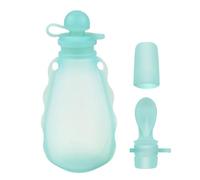 Breast Milk Storage Bags, Silicone Breast Milk Container, Milk Storage Bags, Breastmilk Freezer Bags with Safe and Durable Silicone Design for Vegetable Puree, Fruit Puree, and Baby Feeding