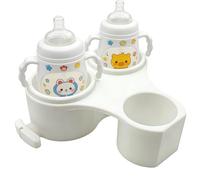 Breast Pump Bottle Organizer - Hose Holder | Breast Pumping Parts Drying And Storage Station For Bottles, Tubing And Accessories, Space Saving Organizer For Moms At Home, Kitchen Counter, Bedside, Off