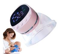 Breast Pump, Electric Breastfeeding Pumps with 5 Modes to 15 Adjustable Levels, 5.5 Inch Compact & Lightweight Design, Low Noise Rechargeable Milk Extractor for Indoor and Outdoor