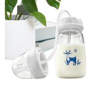 Breastfeeding Bottles Cup, Adjustable Nursing Bottle, Professional Feeding Cup 84g for Boys Girls Formula Home Travel Car Bedroom Gear Gear Modern 3-in 1 Hands Free Anti-Colic Bottle