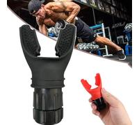 Breath Booster, Breath Booster Lung Trainer, Entraîneur respiratoire portable pour hommes et femmes pour améliorer votre endurance et votre résistance, résistance réglable (Noir)