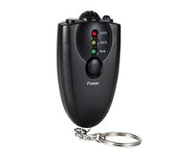 Breath Mini Alcool testeur Portable alcootest analyseur détecteur Porte-clés LED Lampe de Poche Porte-clés