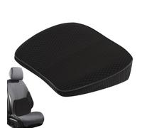 Breathable Adult Booster Seat, Adjustable Ergonomic Car Seat Booster Pad, Comfortable Lightweight Travel Seat Booster, Portable Thickened Seats Cushion for Driving (Black)