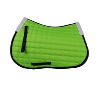 Breathable Anti-Slip Horse Saddle Pad, Shock Absorbing Equestrian Blanket For English All Purpose pour Les Concours(Green)