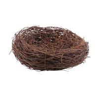 Breathable Bird Nest, Home Craft Ornament, Artificial Bird Nest for Interior Decor, Sturdy Woven Material, Handmade Nature-Inspired Accessory, Decorative Table Window Shelf Display