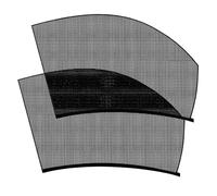 Breathable Car Sun Shade, UV Protection Window Curtain Cover, Foldable Vehicle Sun Visor Screen, Heat Blocking Automotive Sunshade, Travel Camping Sleeping Privacy Shade