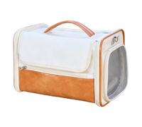 Breathable Cat Carrier - Pet Transport Bag, Mesh Fabric Comfort, Lightweight Cat Bag with Soft Handles, Small Animal Travel Case, Kittens Puppies on The Go, Portable Pet Carrier for Travel Trips