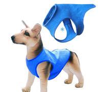 Breathable Dog Cooling Vest Pet Swamp Cooler Coat Sunscreen Dog Cooling Coat with Magic Tape for Outdoor Walks, Hiking & Training, Keeps Pets Cool