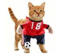 Breathable Dog Jersey, Pet Sportswear Shirt, 74g Animal Apparel with Cooling Texture, Mesh Training Clothing, Soccer Style Costume with Athletic Finish, Summer Outfit for Birthday Photography