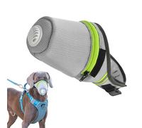 Breathable Dog Muzzle, Adjustable Air Filter Muzzle Dogs, 4.72x4.72in Comfortable Mouth Cover, Breathing Nozzle Mask, Ideal for Outdoor Running and Walking of Pets