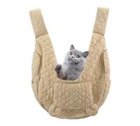 Breathable Expandable Pet Carrier Backpack for Small Dogs/Cats | 350g Lightweight Polyester Travel Bag | Portable Outdoor Hiking Biking Rucksack | Ventilated Expandable Space for Medium Breeds