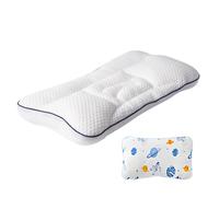 Breathable Kids Pillow, Cooling Sleep Support, Orthopedic Memory Foam with