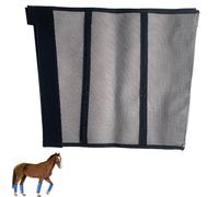 Breathable Mesh Horse Flyproof Leggings, Loose Fitting Horse Fly Leggings Breathable Set of 4, Tear Resistant Fine Mesh Leg Guards, for Adjustable and Universal (Gray)