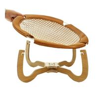 Breathable Pet Bed - 18.11x6.89 Inches Rattan Cat Bed | Rattan Cooling Beds for Cats | Breathable Pet CoolingBed Scratch-Resistant Cat Raised Beds | Wooden Base Summer Mattress for Cats, Puppies