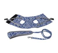 Breathable Pet Leash Vest | Escape Proof Cat Harness for Small Dogs | No Pull Walking Vest with 4 - Point Secure | Adjustable Nylon Buckle, Metal D - Ring (XS)