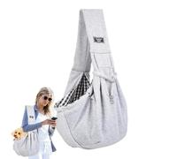 Breathable Pet Sling Bag, Comfortable Dog Carrier, Travel Pet Shoulder Bag, Soft & Adjustable Design, Breathable Mesh Fabric, 80cm, Ideal for Outdoor Adventures & Daily Walks