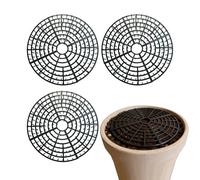 Breathable Pot Shield - Cuttable Mesh Grid Cover, 11.8 Inch Soil Guard for Gardening, Indoor Plant Protector, Planter Protection Kit with Reinforced Flexible Design, Plant Care Tool for Covering