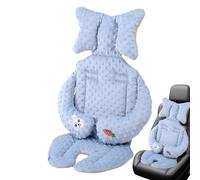Breathable Seat Cushion, Plush Car Seat Padding For Baby, Adjustable Baby Seat Cushion, Baby Stroller Inserts, Easy Clean Car Seat Cushion, Ergonomic Baby Car Seat Pad, Portable Baby