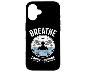 Breathe Focus Endure Bain Froid Plongée Glacée Coque pour iPhone 16