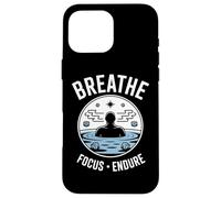 Breathe Focus Endure Bain Froid Plongée Glacée Coque pour iPhone 16 Pro Max