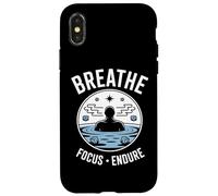 Breathe Focus Endure Bain Froid Plongée Glacée Coque pour iPhone X/XS