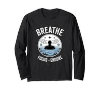 Breathe Focus Endure Bain Froid Plongée Glacée Manche Longue