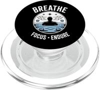 Breathe Focus Endure Bain Froid Plongée Glacée PopSockets PopGrip pour MagSafe