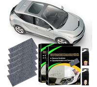 Breathe Green Nano Sparkle Cloth, Chiffon Anti Rayures Voiture, Efface Rayures Chiffon Voiture,Réparation d'éraflure de Voiture, Auto Scratch Remover Cloth (2 box/12pcs)