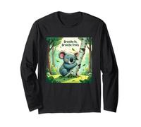 Breathe In Breathe Arbres Koala Nature Manche Longue