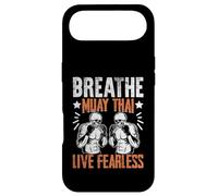 Breathe Muay Thai Live Fearless Muay Thai Coque pour iPhone Air