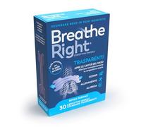 Breathe Right Cerottini Nasali Respira Bene Trasparenti Standard, 30 cerottini