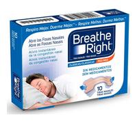 Breathe Right Plâtres Nasaux Original Clair M 10uts