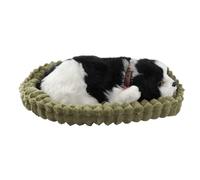 Breathing Dog Stuffed Animal - Breathing Dog Stuffed Animal | Realistic Sleeping Dogs Toy | Interactive Puppy Plush Toy For Kids Children Calm Down Bedtime Sleep Travel Car Vacation Road Trip