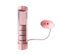 Breathing Trainer, Respiratory Training Device, 7.09 x 1.77 inches Lung Capacity Exerciser, Abdominal Muscle Workout Tool, Portable Breath Strengthener, Ideal for Nasal Snoring Ease