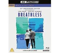 Breathless 60th Anniversary Edition Blu-ray 4K Ultra HD E