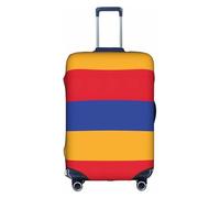 BREAUX Drapeau de l'Arménie Imprimer Bagage Cover Bagage Cover Bagage Cover Trolley Voyage Case Housse de Protection, blanc, XL