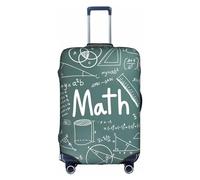 BREAUX Formulas Shapes Theory Math Leçon Word Print Bagages Housses de protection Housses de bagage Housses décoratives à fermeture éclair, blanc, Large