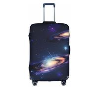BREAUX Galaxy in the Universe Print Bagages Cover Bagages Cover Bagages Cover Trolley Travelling Case Protective Cover, blanc, L