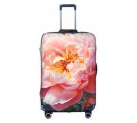 BREAUX Housse de protection pour valise de jardin Motif pivoine, blanc, Small