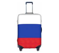BREAUX Housses de protection pour bagages avec fermeture éclair Motif drapeau russe, blanc, X-Large