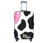 BREAUX Housses de protection pour bagages avec fermeture éclair Motif vache au lait Noir/blanc, blanc, X-Large