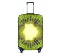 BREAUX Kiwi Slice Print Housse de protection pour bagage à roulettes, blanc, S