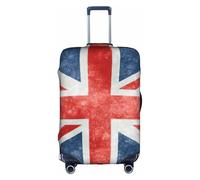 BREAUX The Union Flag Pattern Print Bagages Cover Bagage Cover Case Housse de Protection Trolley Voyage Case Housse de Protection, blanc, L